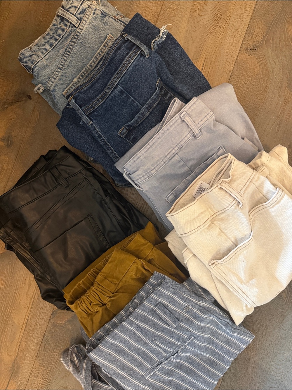 Women's Pants and Jeans Bundle (monk&lou, Kenzie jeans, pdj, Zara, dex) Sz 26